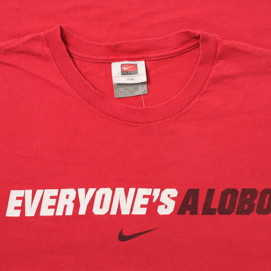 Vintage Nike New Mexixco Lobos T-Shirt XXLarge 