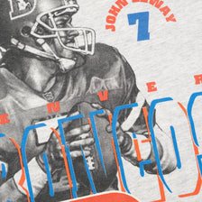 Vintage Nutmeg Denver Broncos T-Shirt Medium 