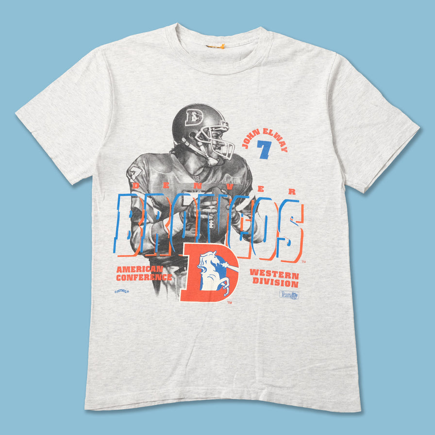 Vintage Nutmeg Denver Broncos T-Shirt Medium 