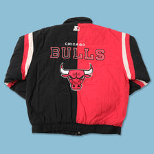 Vintage Starter Chicago Bulls Jacket Large 