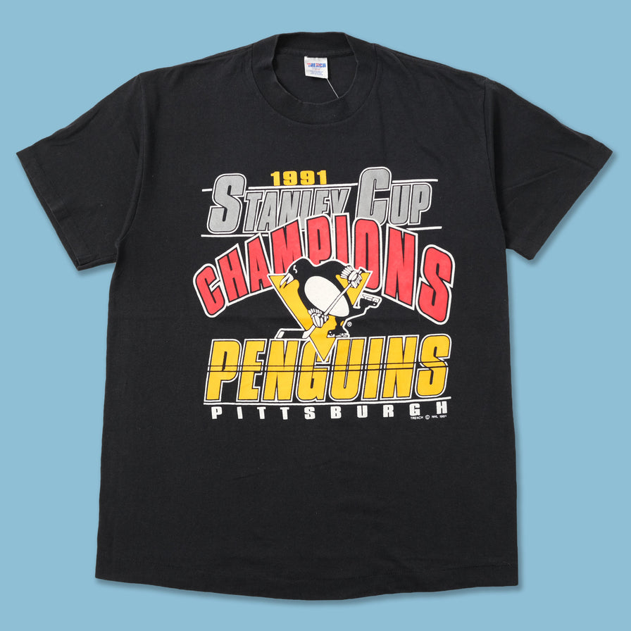 1991 Pittsburgh Penguins T-Shirt Large 