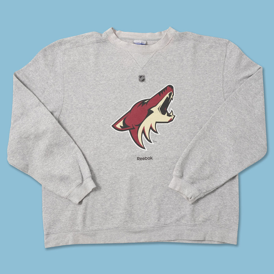 Vintage Reebok Phoenix Coyotes Sweater Large 