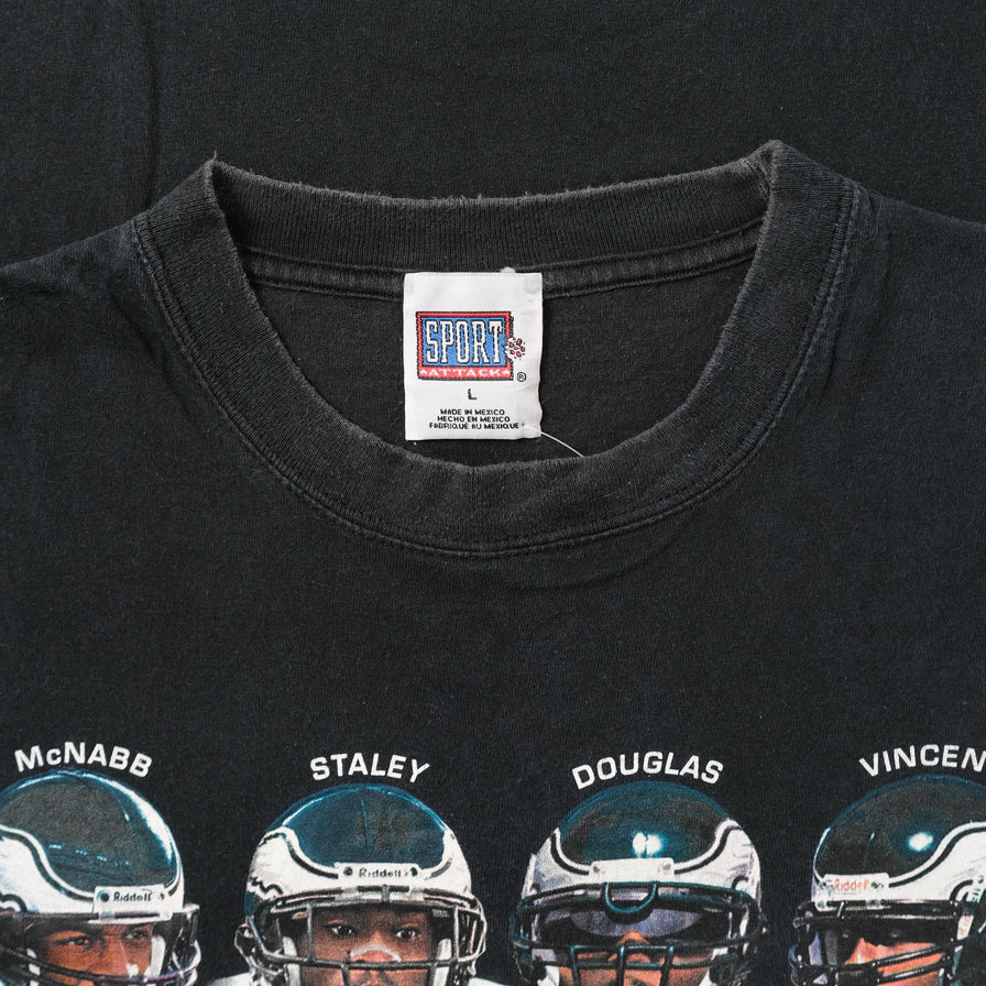 2002 Philadelphia Eagles T-Shirt Large 