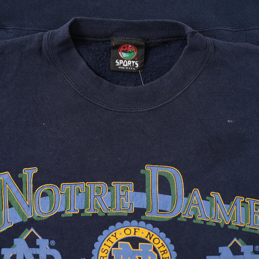 Vintage Notre Dame Sweater Large 
