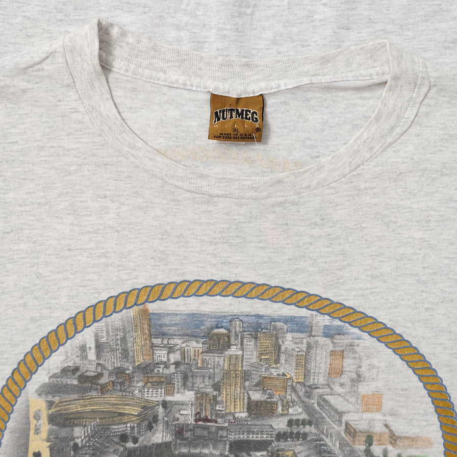 1994 Nutmeg Indians Park T-Shirt XLarge 