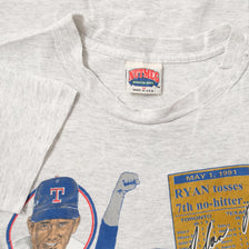 1991 Nutmeg Texas Rangers T-Shirt Small 