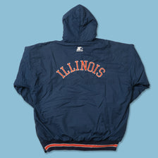 Vintage Starter Illinois Jacket Large 