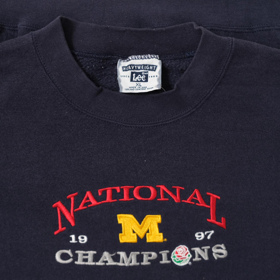 1997 Michigan Wolverines Sweater Large 