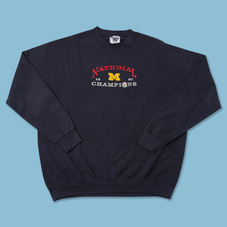 1997 Michigan Wolverines Sweater Large 