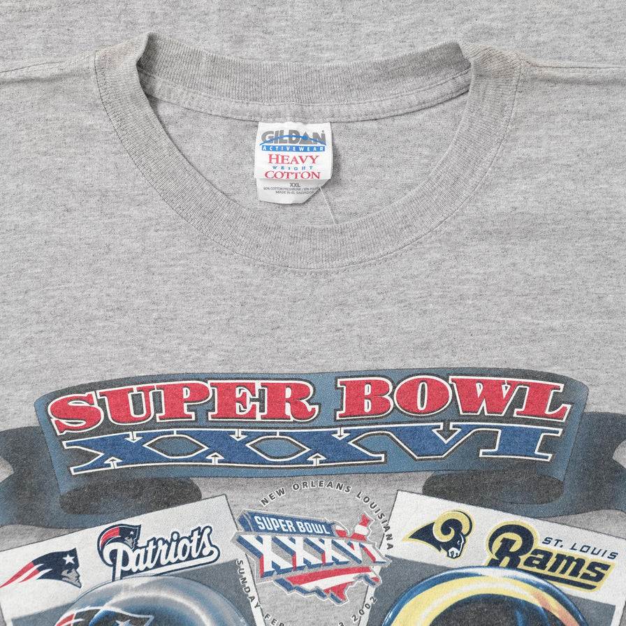 2002 Super Bowl T-Shirt XXL 