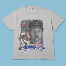 1997 Chipper Jones T-Shirt Medium 