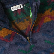 Vintage Pattern Fleece XLarge 
