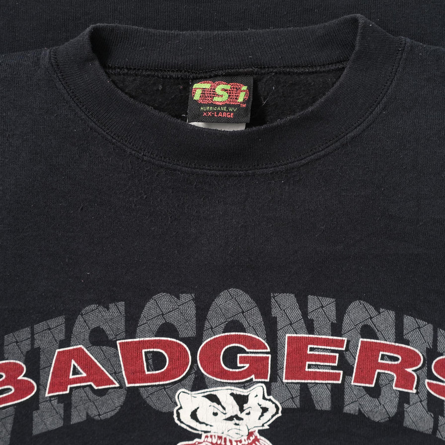 Vintage Wisconsin Badgers Sweater XLarge 