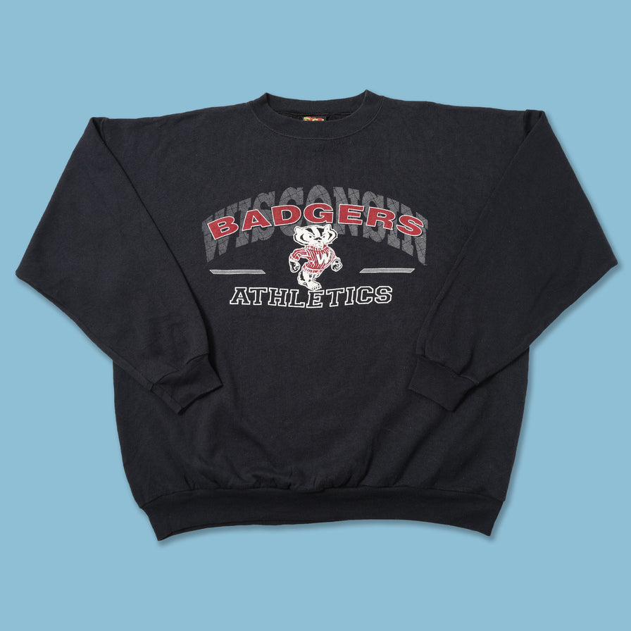 Vintage Wisconsin Badgers Sweater XLarge 