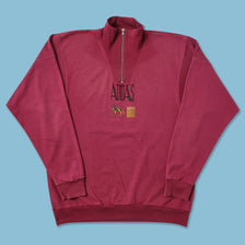 Vintage adidas Q-Zip Sweater XLarge 