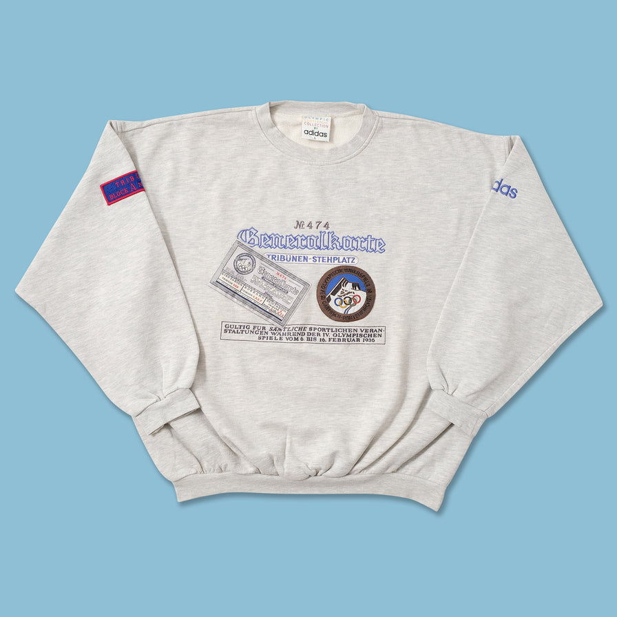 Vintage adidas Garmisch Olympics '36 Sweater Large 