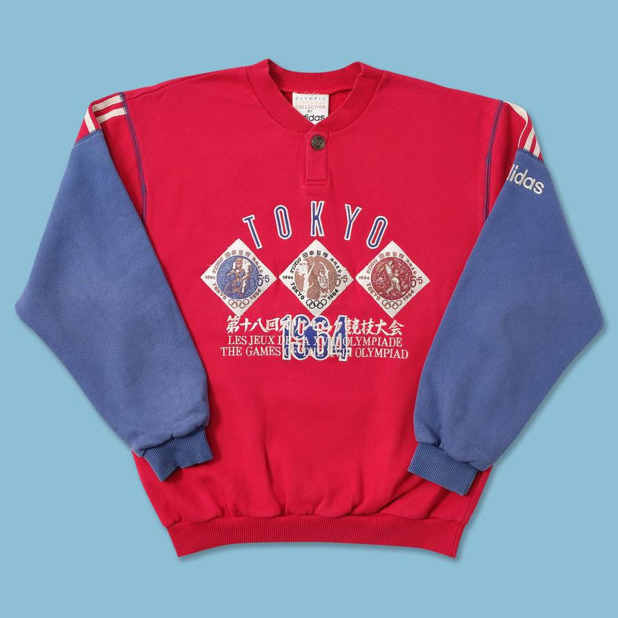 Preventie Leggen aanval Vintage adidas Tokyo Olympics '64 Sweater Medium | Double Double Vintage