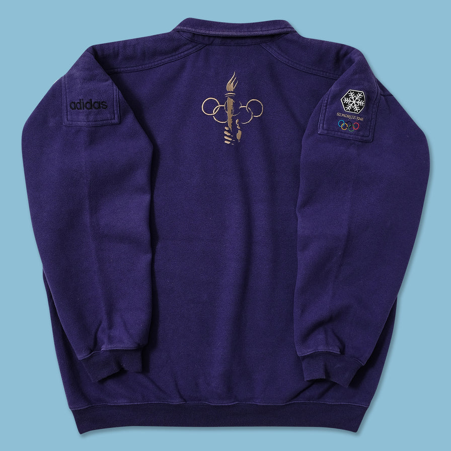 1996 adidas Olympics Q-Zip Sweater XLarge 