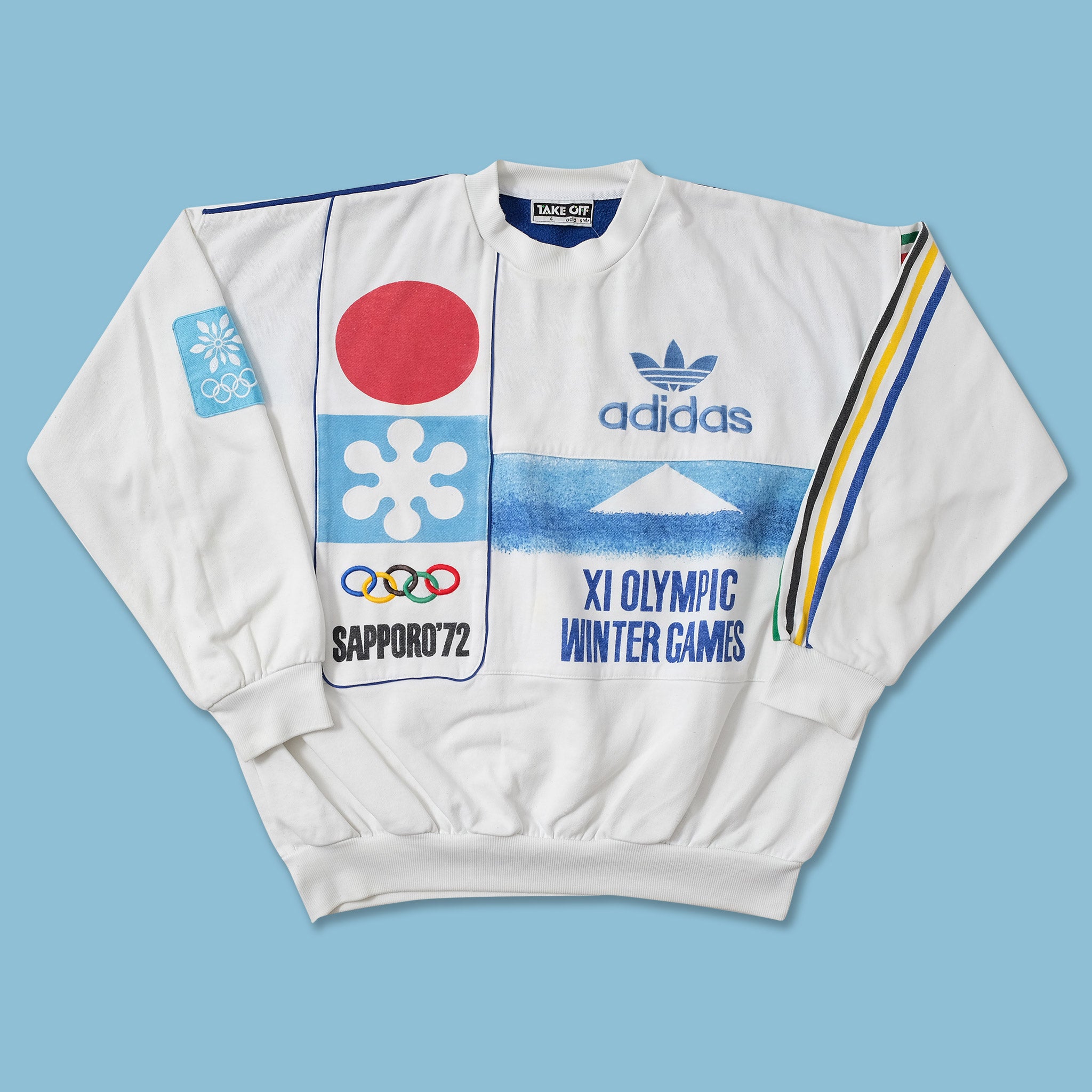 Vintage adidas Sapporo Olympics '72 Sweater Medium | Double