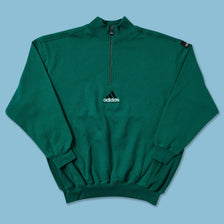 Vintage DS adidas Equipment Half-Zip Sweater XLarge 