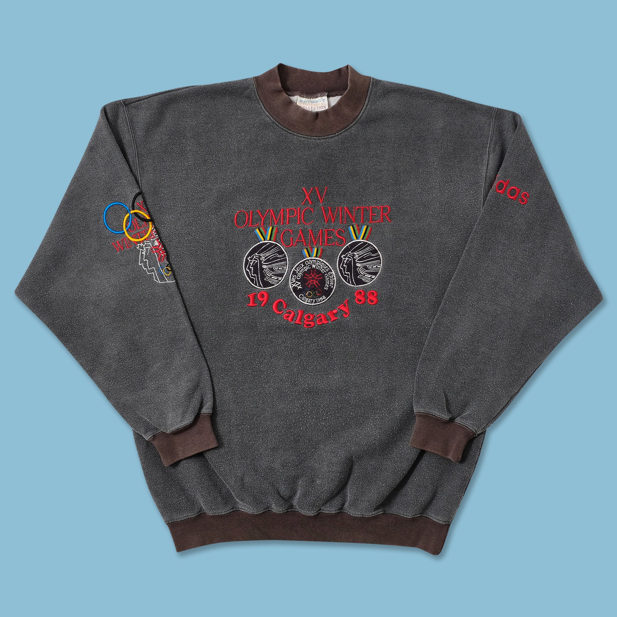 Vintage 1988 Calgary Olympic Winter Games Crewneck