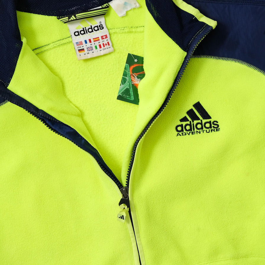 Vintage adidas Equipment Fleece Jacket Medium 