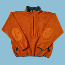 Vintage adidas Equipment Half-Zip Fleece XLarge 