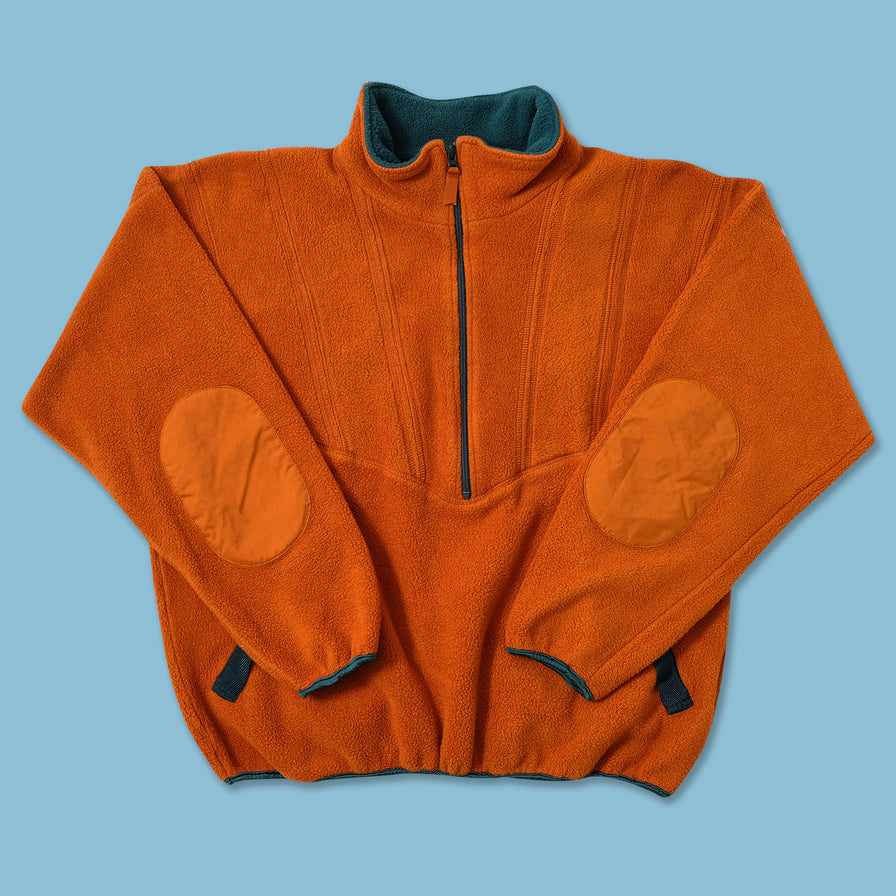 Vintage adidas Equipment Half-Zip Fleece XLarge 