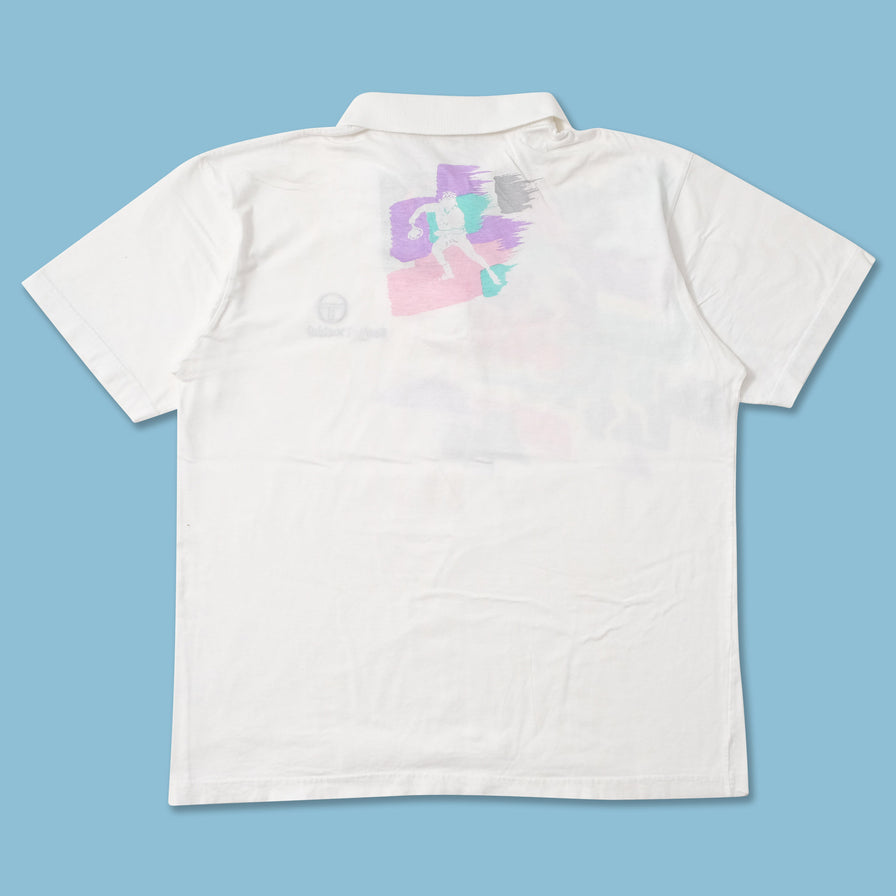 Vintage Sergio Tacchini Tennis Polo Small 