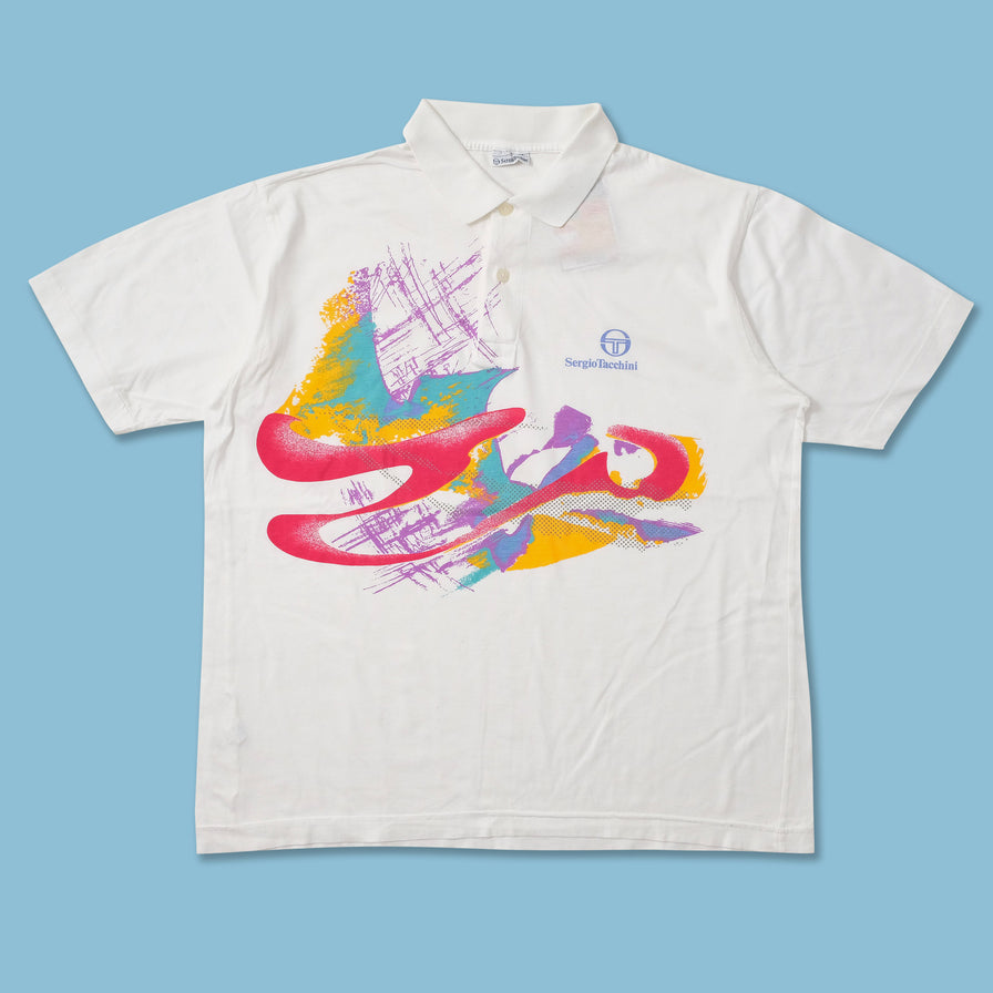 Vintage Sergio Tacchini Polo Medium 