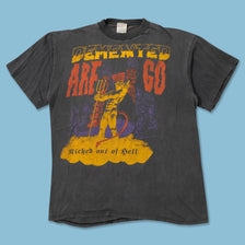 Vintage Demented Are Go T-Shirt Small 