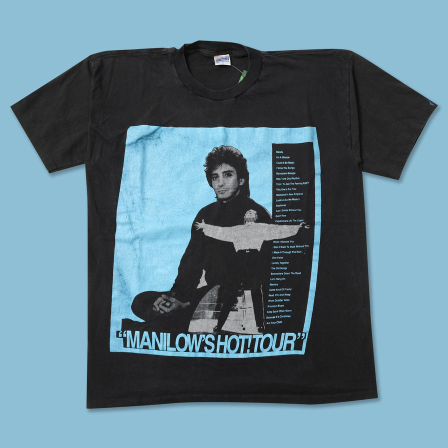 Vintage Manilow's Hot! Tour T-Shirt XLarge 