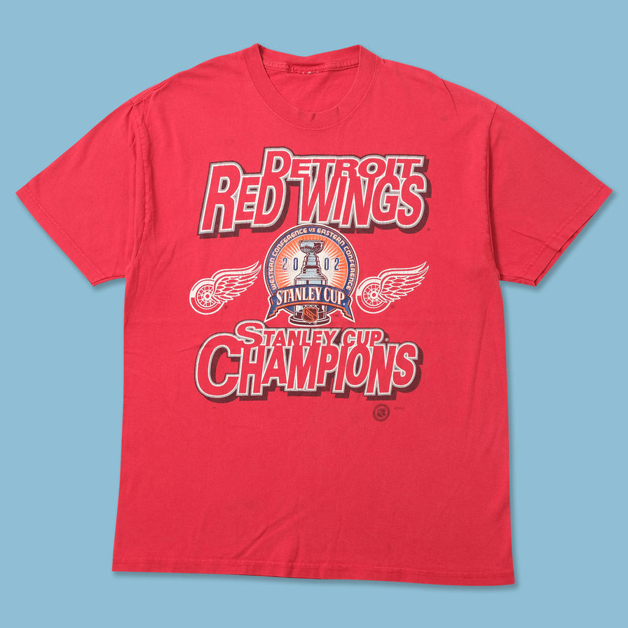 2002 Detroit Red Wings T-Shirt Medium 