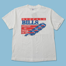 1991 Buffalo Bills T-Shirt Medium 