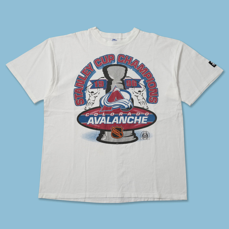 1996 Starter Colorado Avalanche T-Shirt XLarge 