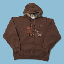 Vintage Deer Hoody Medium 