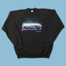 Vintage Deer Sweater XLarge 