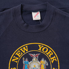 Vintage NY State Police Sweater Small 