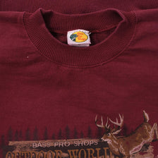 Vintage Deer Sweater XLarge 