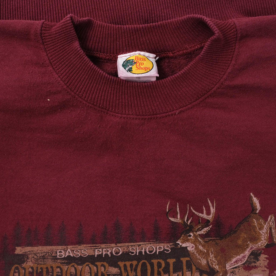 Vintage Deer Sweater XLarge 