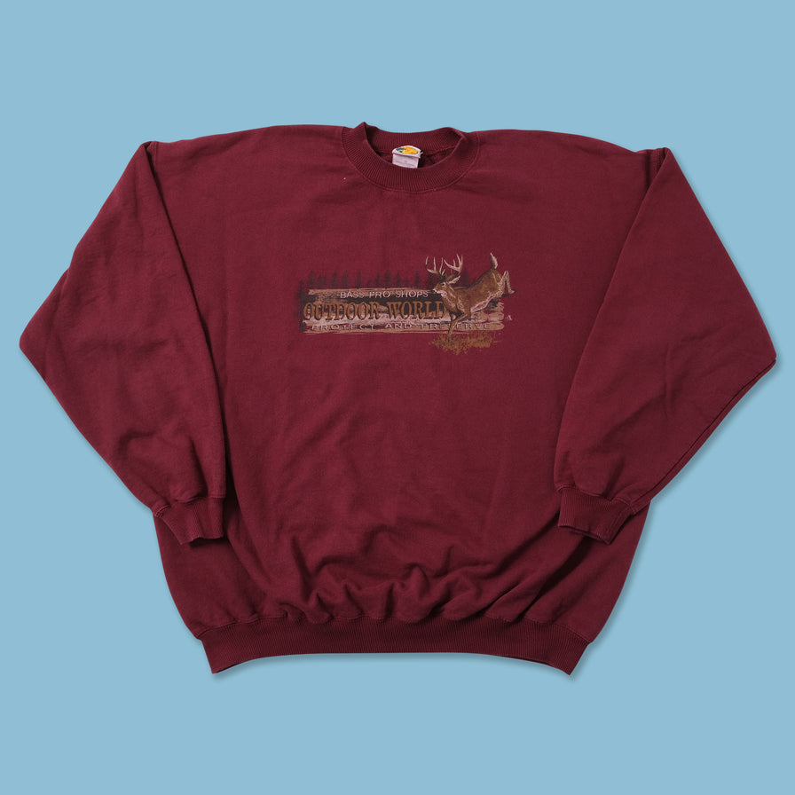 Vintage Deer Sweater XLarge 
