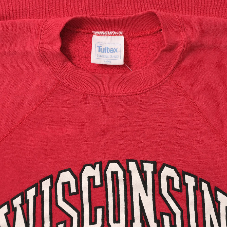 Vintage Wisconsin Badgers Sweater Medium 