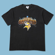 Vintage 1999 Minnesota Vikings T-Shirt Large 