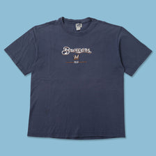 Vintage Milwaukee Brewers T-Shirt Large 