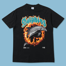 Vintage 1992 Miami Dolphins T-Shirt Medium 