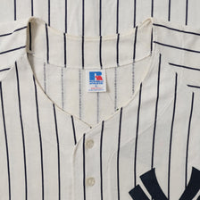 Vintage Russell New York Yankees Cotton Jersey XLarge 