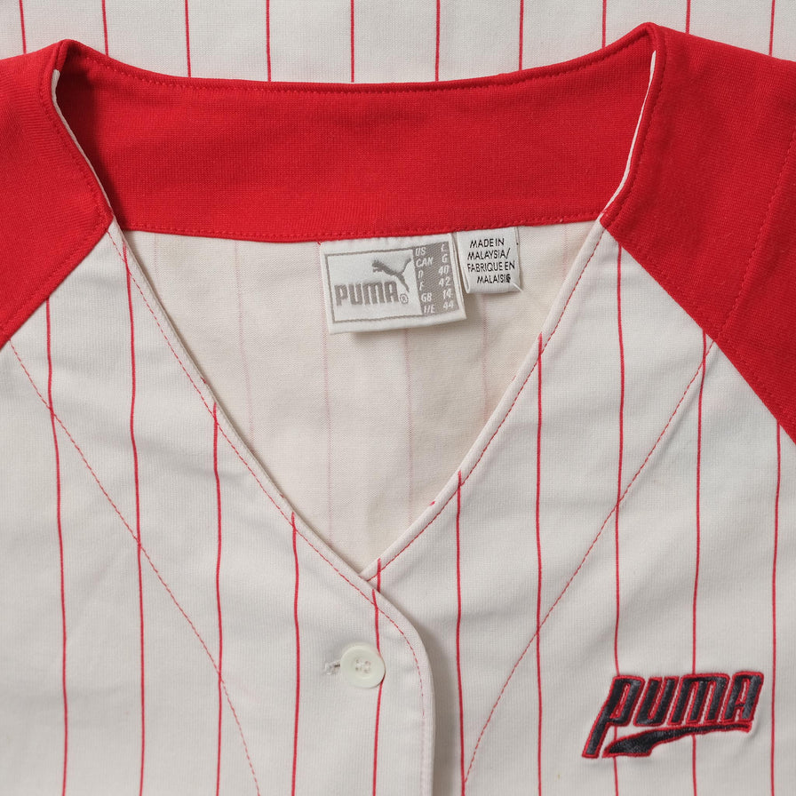 Vintage Women's Puma Basball Jersey XSmall 