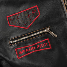 Vintage Racing Leather Jacket XXL 