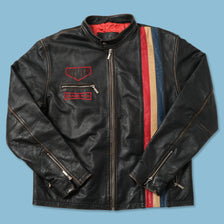 Vintage Racing Leather Jacket XXL 