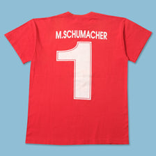 Vintage Michael Schumacher T-Shirt Large 
